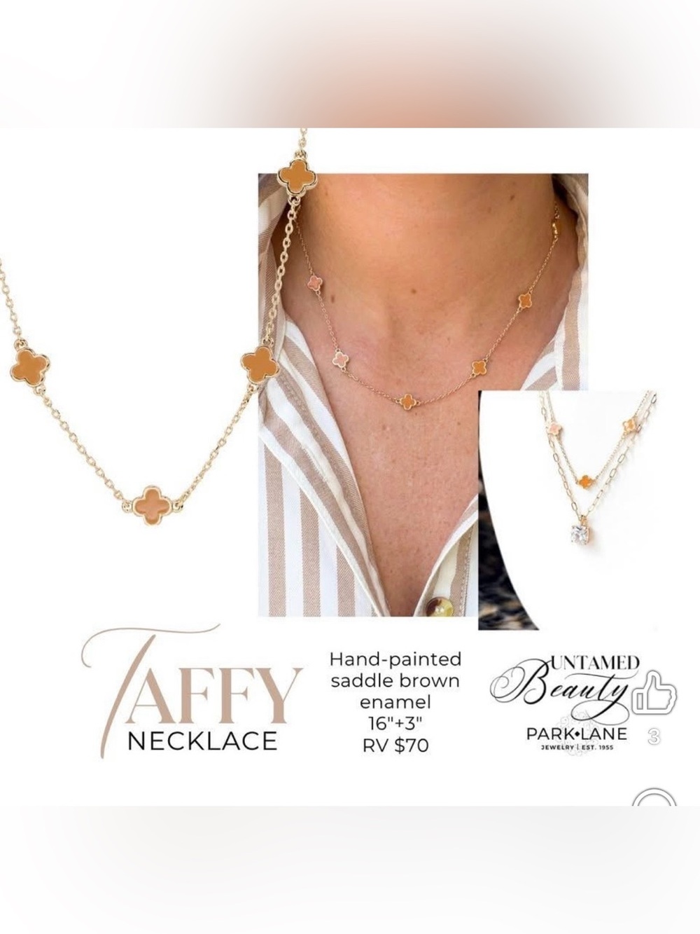Park Lane “Taffy” Necklace! BNIB!!